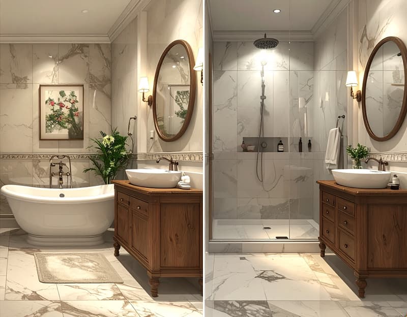 Gana espacio en tu baño cambiando la bañera por una ducha en Pontevedra